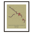 Ozark National Scenic Riverways Map - Muir Way - National Park