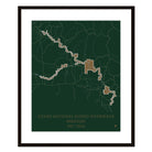 Ozark National Scenic Riverways Map - Muir Way - National Park