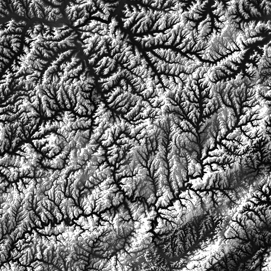 Pennsylvania Elevation Map - Muir Way - Elevation