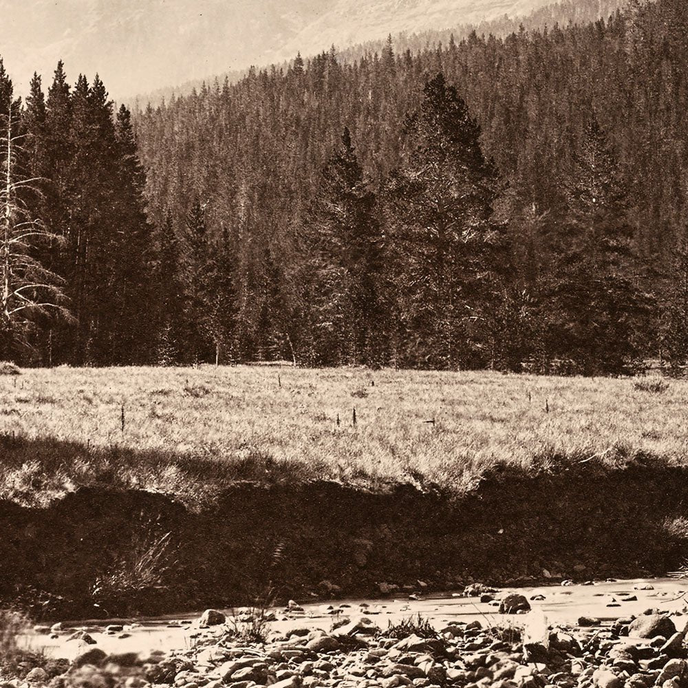 Palace Butte, Near Mount Blackmore, Yellowstone 1873 - Muir Way - Photograph