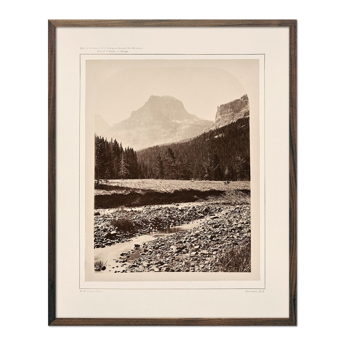 Palace Butte, Near Mount Blackmore, Yellowstone 1873 - Muir Way - Photograph