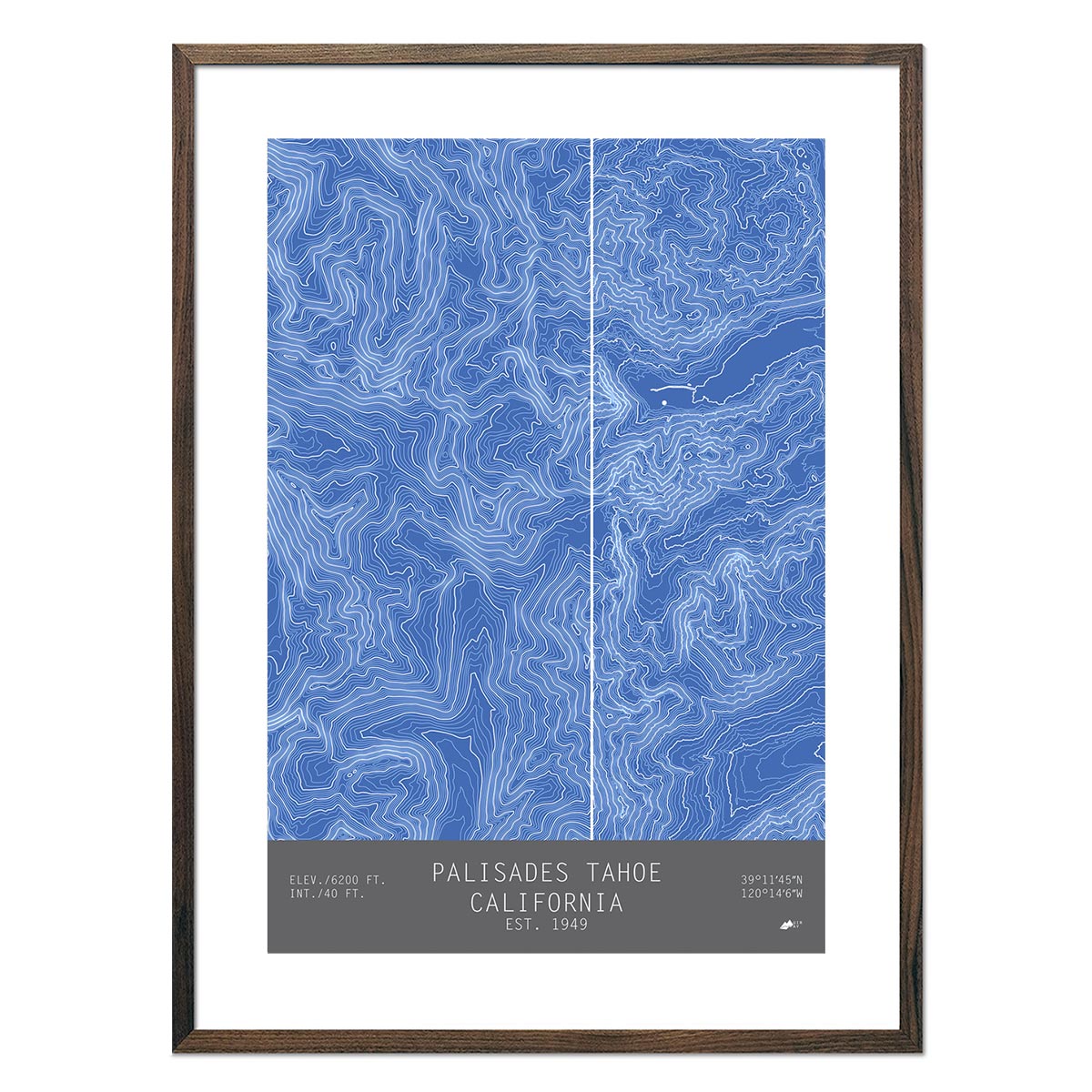 Palisades Tahoe, California - Muir Way - TOPO Series