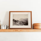 Panoramic View of The Teton Range, Yellowstone 1873 - Muir Way - Photograph