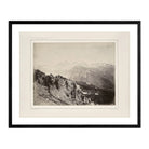 Panoramic View of The Teton Range, Yellowstone 1873 - Muir Way - Photograph