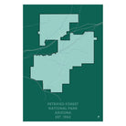 Petrified Forest National Park Map - Muir Way - National Park