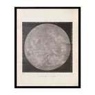 1874 Picture Map of the Moon Print - Muir Way - Astronomy
