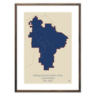 Pinnacles National Park Map - Muir Way - National Park