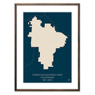 Pinnacles National Park Map - Muir Way - National Park