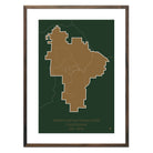 Pinnacles National Park Map - Muir Way - National Park