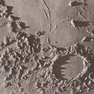 1874 Plato Crater Print - Muir Way - Astronomy