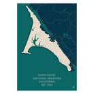 Point Reyes National Seashore Map - Muir Way - National Park