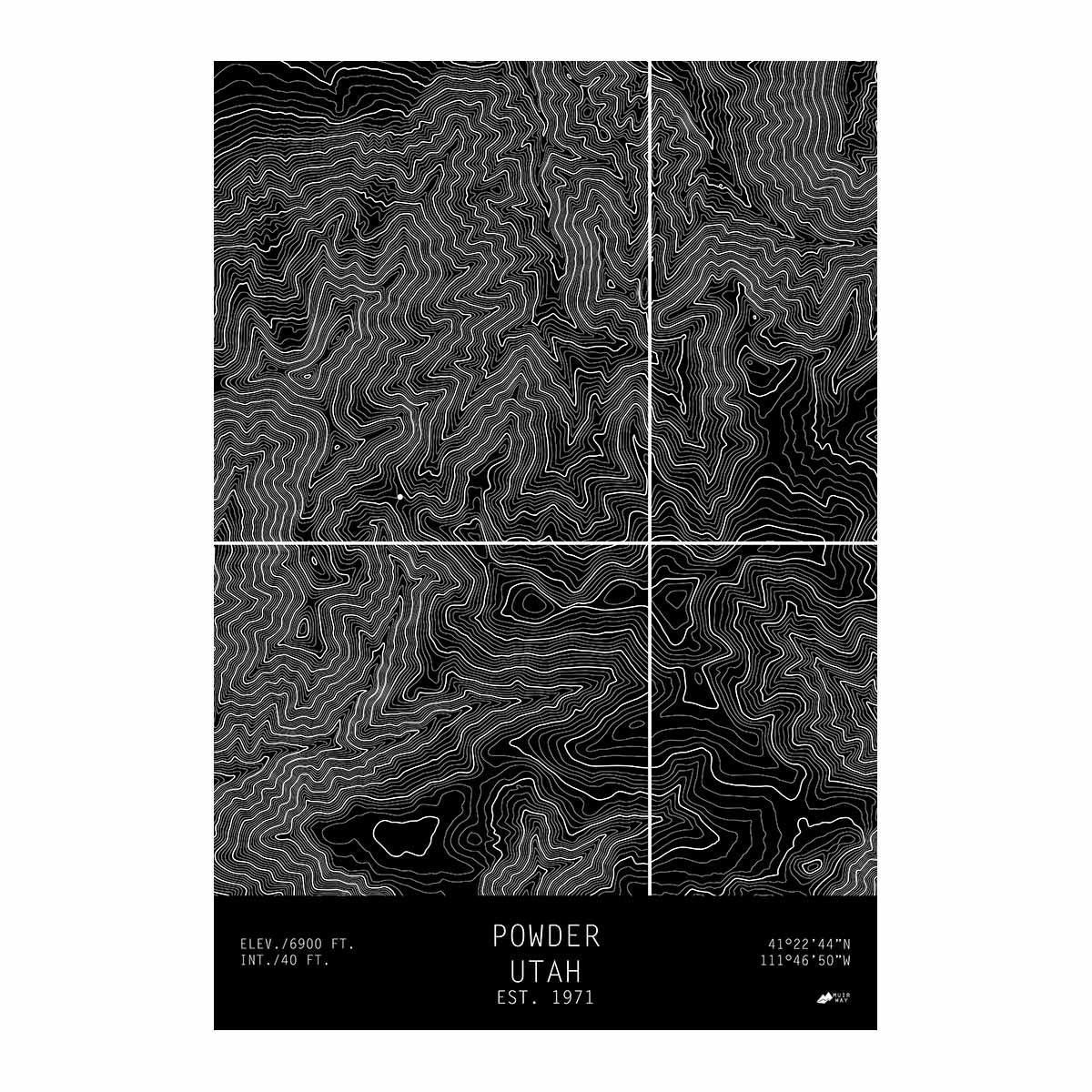 Powder, Utah - Muir Way - TOPO Series