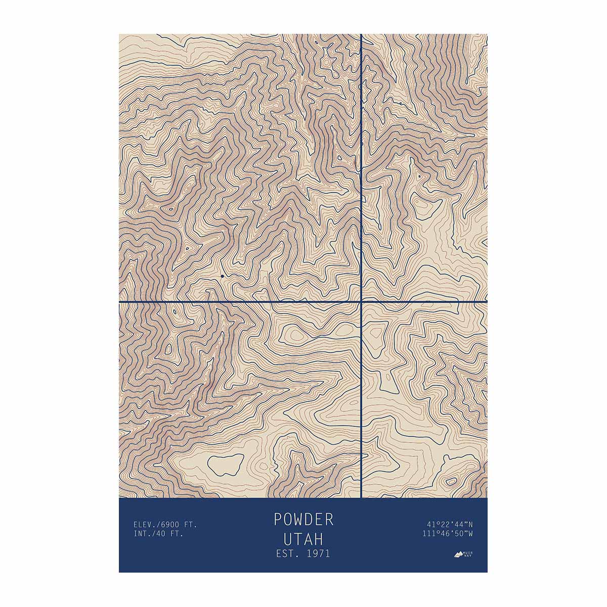 Powder, Utah - Muir Way - TOPO Series