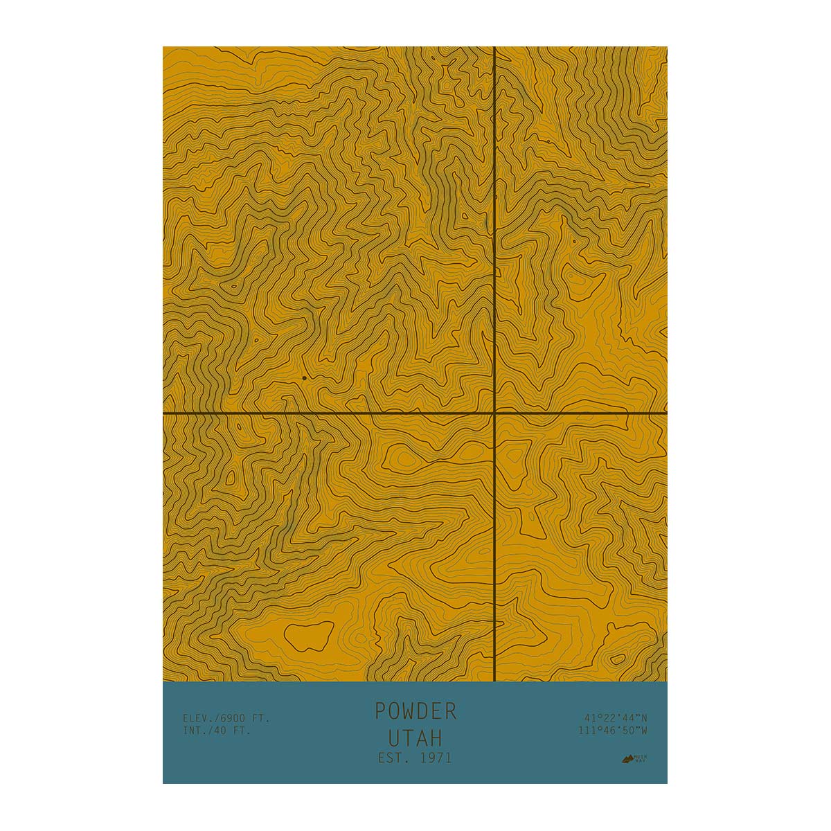 Powder, Utah - Muir Way - TOPO Series