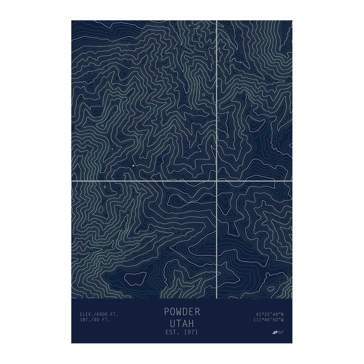 Powder, Utah - Muir Way - TOPO Series