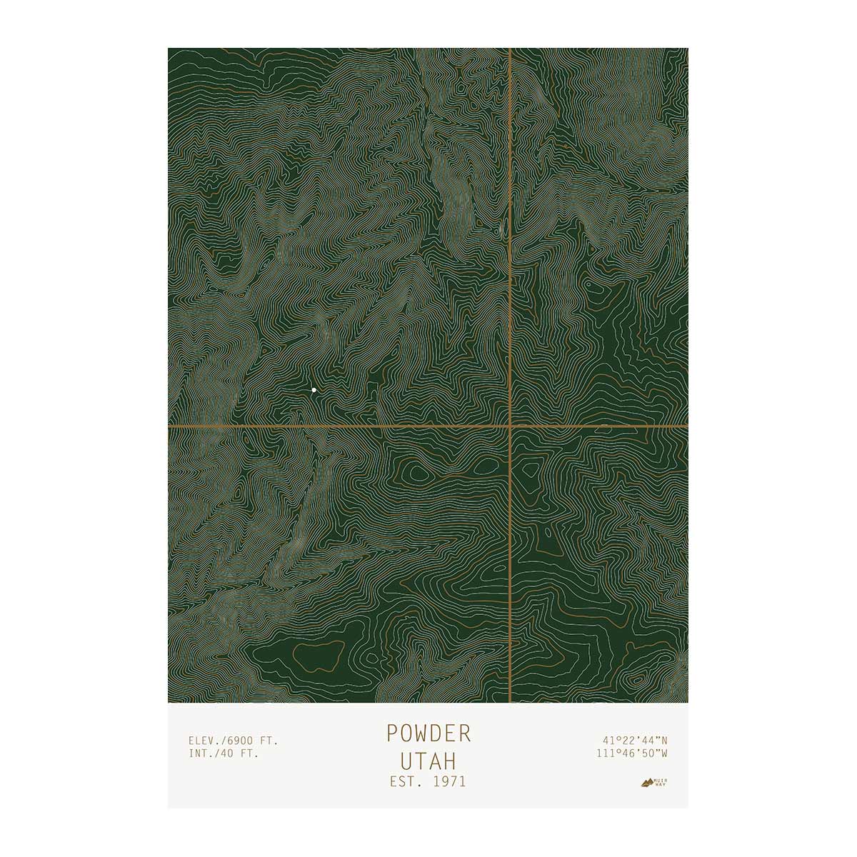 Powder, Utah - Muir Way - TOPO Series