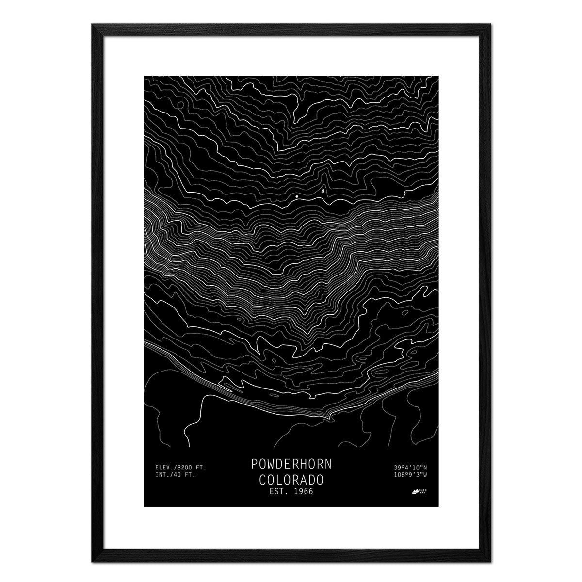 Powderhorn, Colorado - Muir Way - TOPO Series