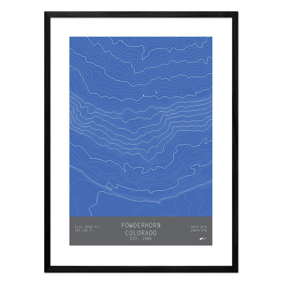 Powderhorn, Colorado - Muir Way - TOPO Series