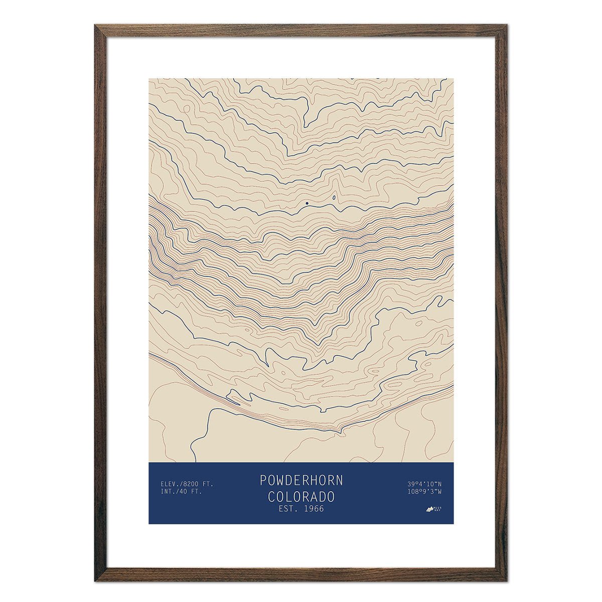 Powderhorn, Colorado - Muir Way - TOPO Series