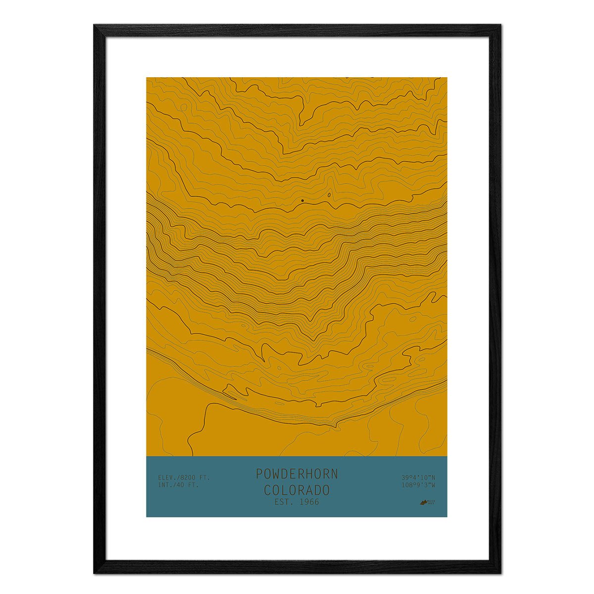 Powderhorn, Colorado - Muir Way - TOPO Series