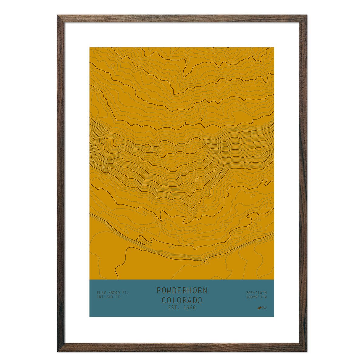Powderhorn, Colorado - Muir Way - TOPO Series