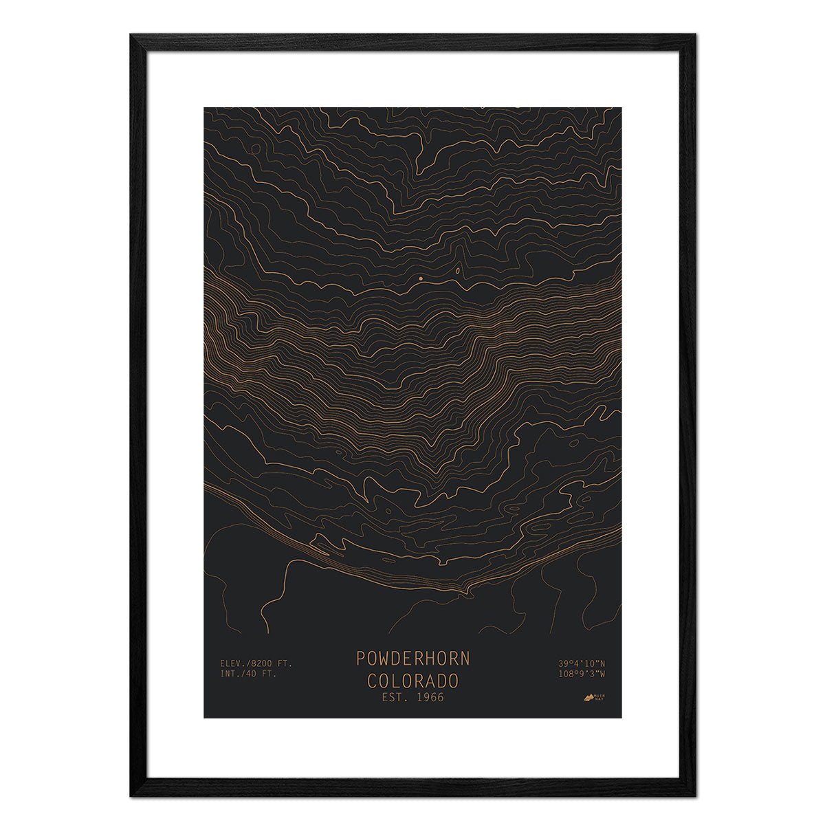 Powderhorn, Colorado - Muir Way - TOPO Series