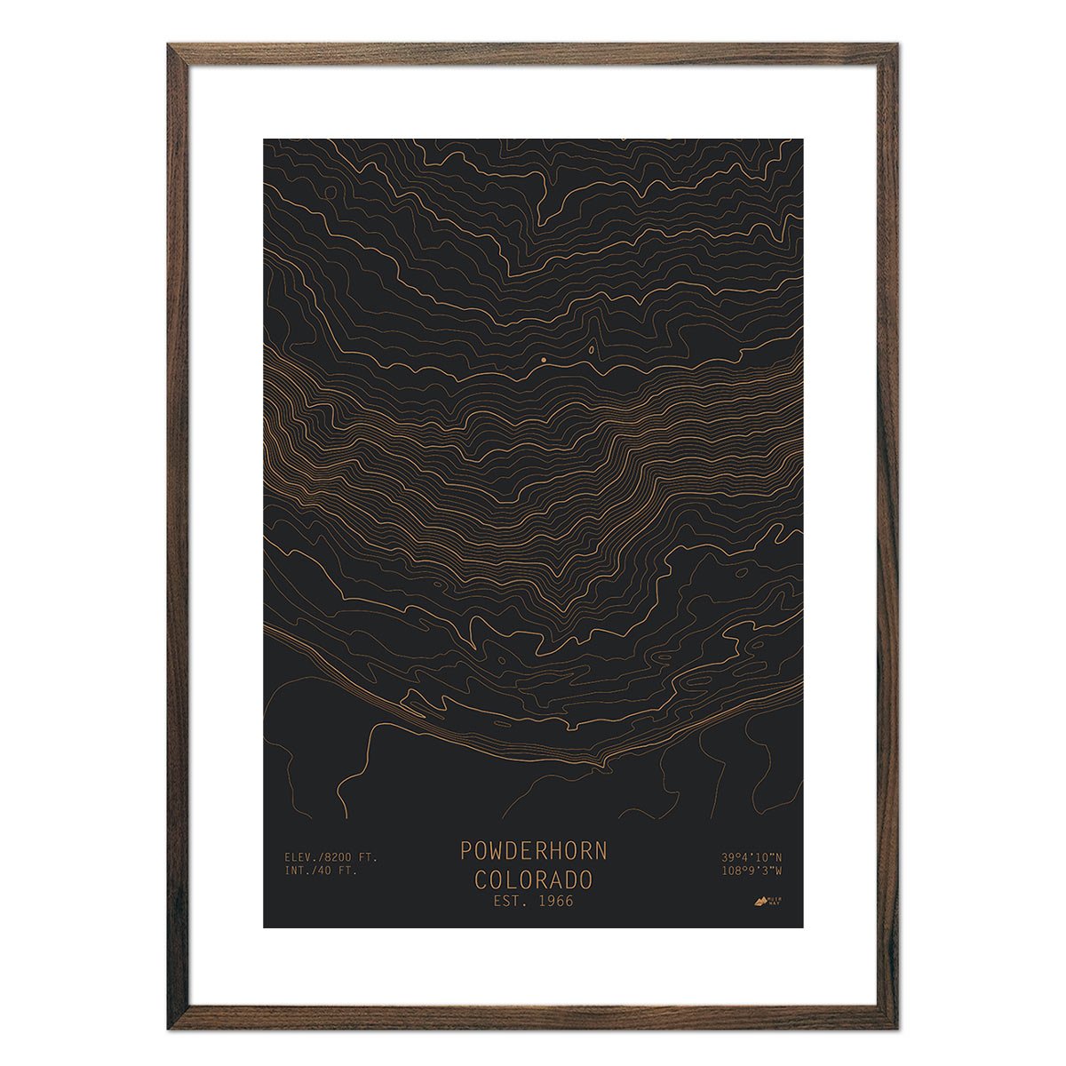 Powderhorn, Colorado - Muir Way - TOPO Series