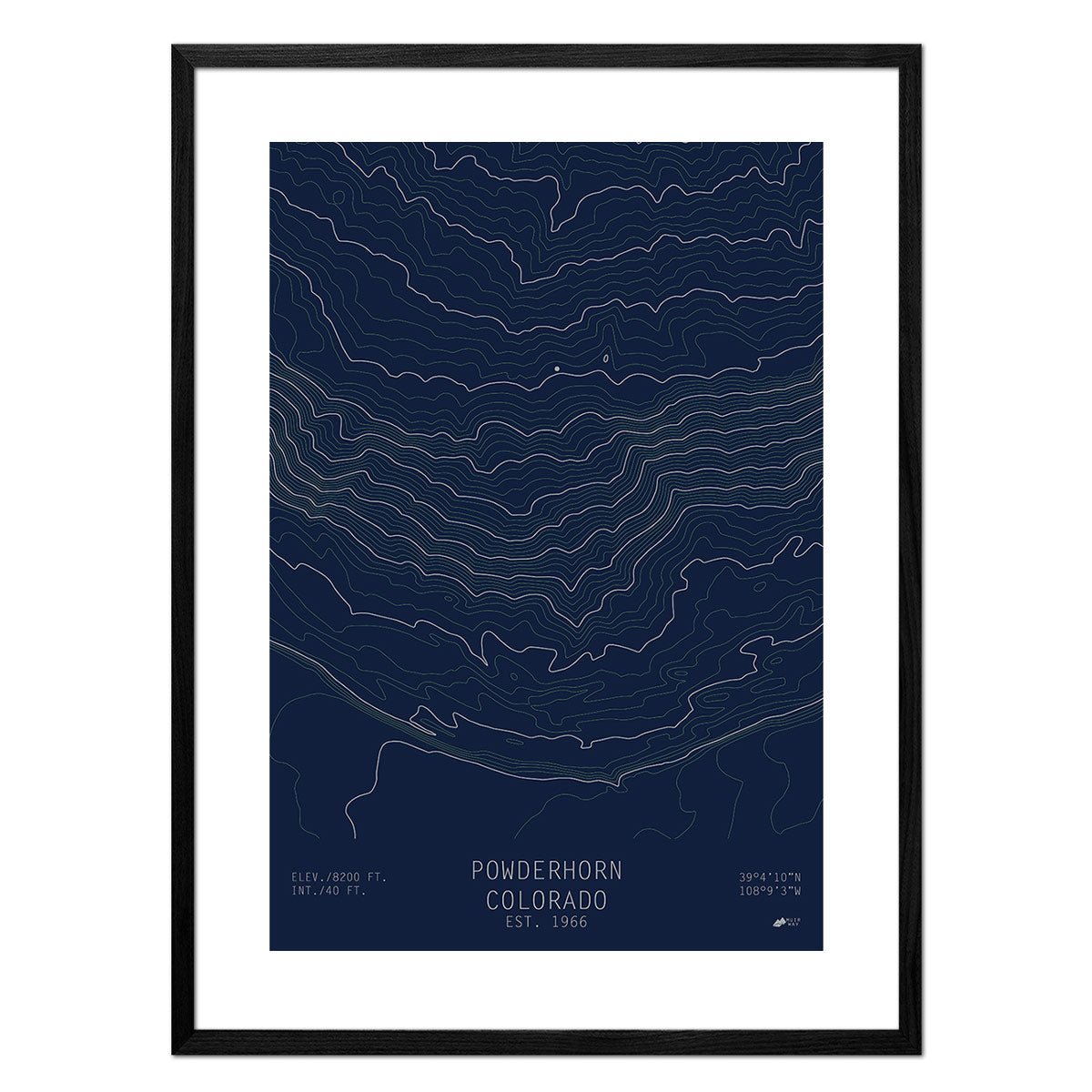 Powderhorn, Colorado - Muir Way - TOPO Series