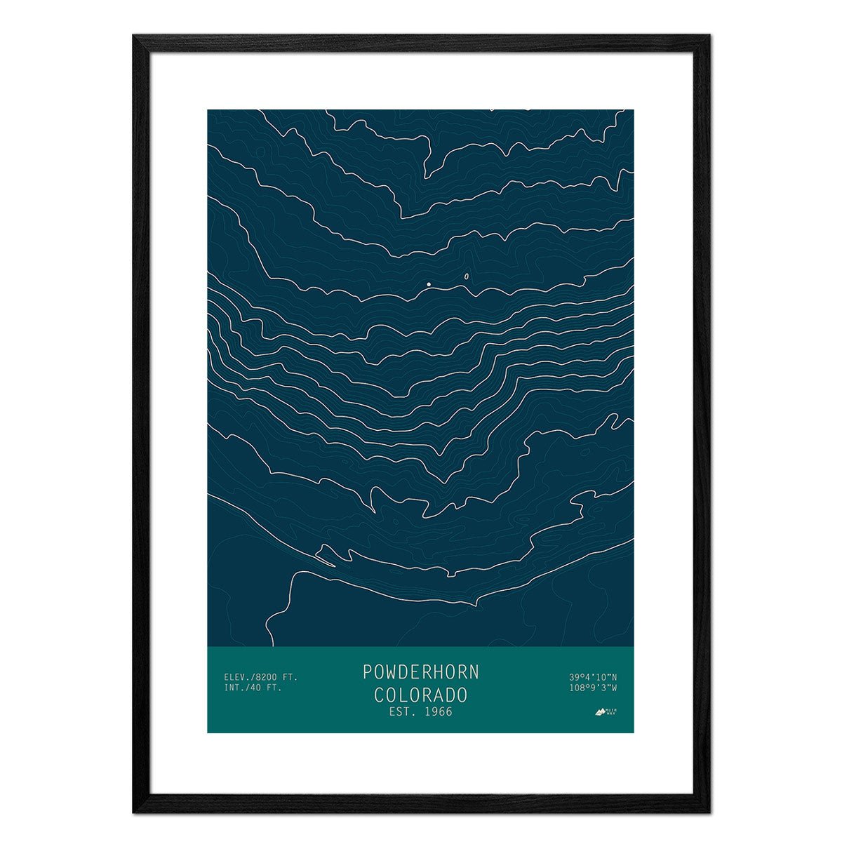Powderhorn, Colorado - Muir Way - TOPO Series