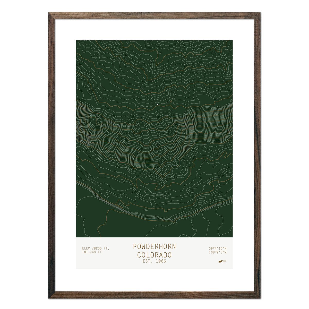 Powderhorn, Colorado - Muir Way - TOPO Series