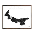 Prince Edward Island Hydrological Map - Muir Way - Hydrology