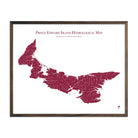 Prince Edward Island Hydrological Map - Muir Way - Hydrology