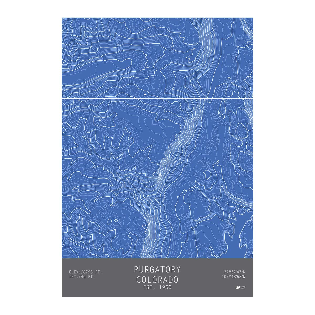 Purgatory, Colorado - Muir Way - TOPO Series