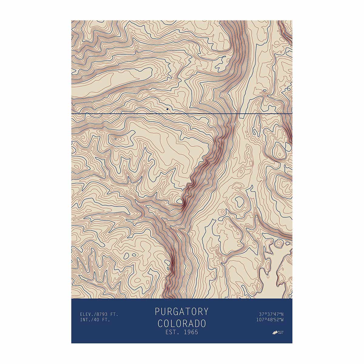 Purgatory, Colorado - Muir Way - TOPO Series
