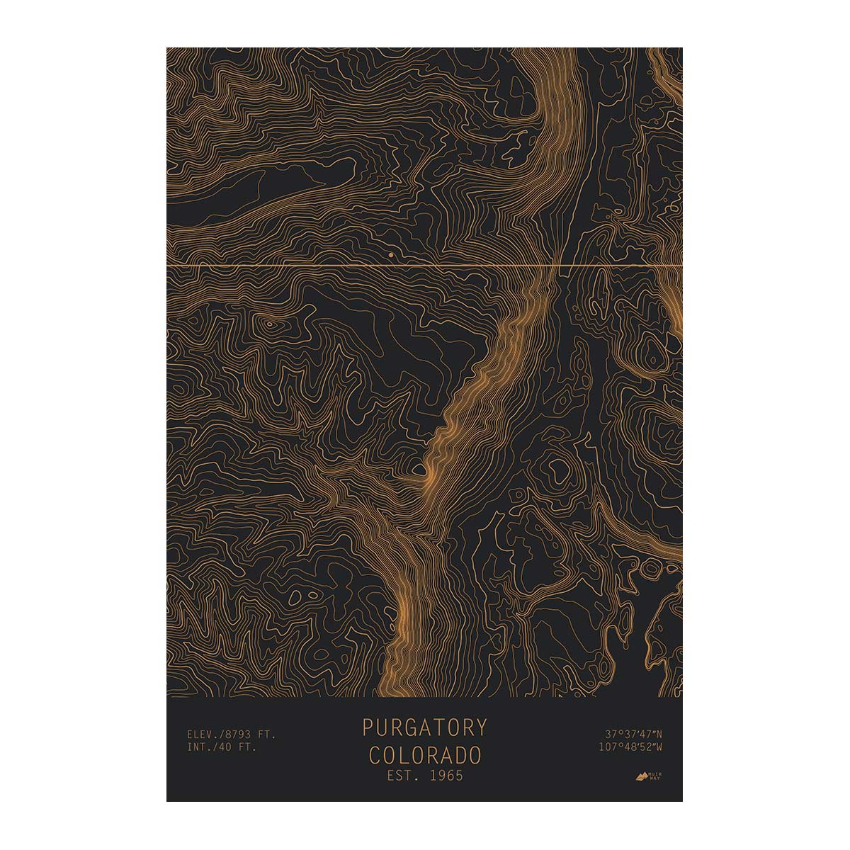 Purgatory, Colorado - Muir Way - TOPO Series