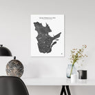 Quebec Hydrological Map - Muir Way - Hydrology