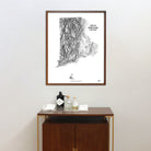 Rhode Island Elevation Map - Muir Way - Elevation