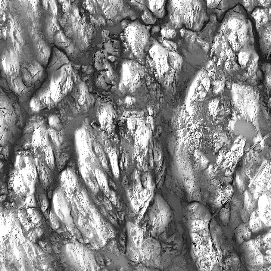 Rhode Island Elevation Map - Muir Way - Elevation