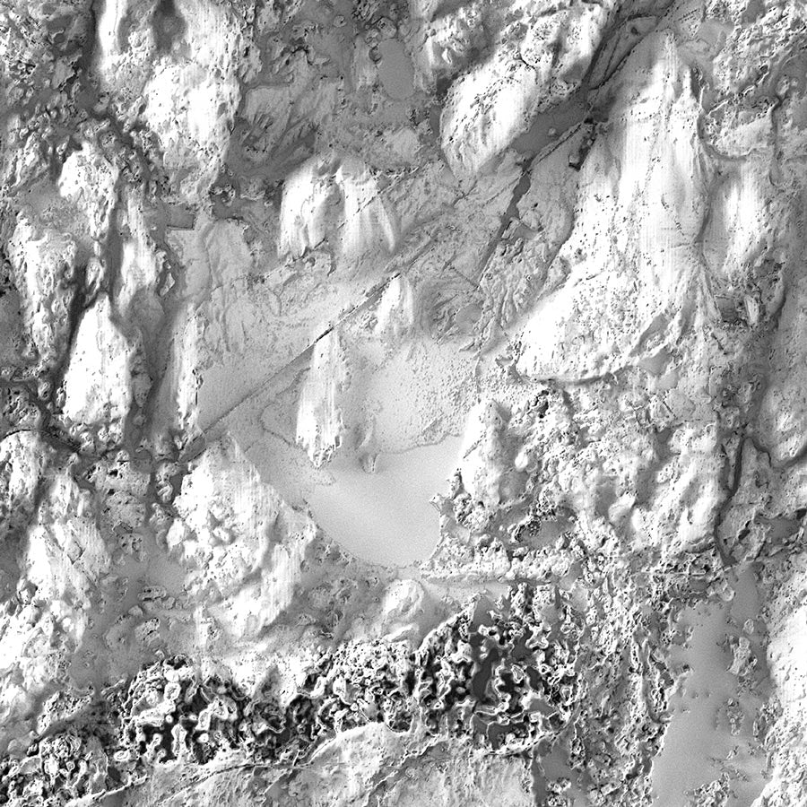 Rhode Island Elevation Map - Muir Way - Elevation