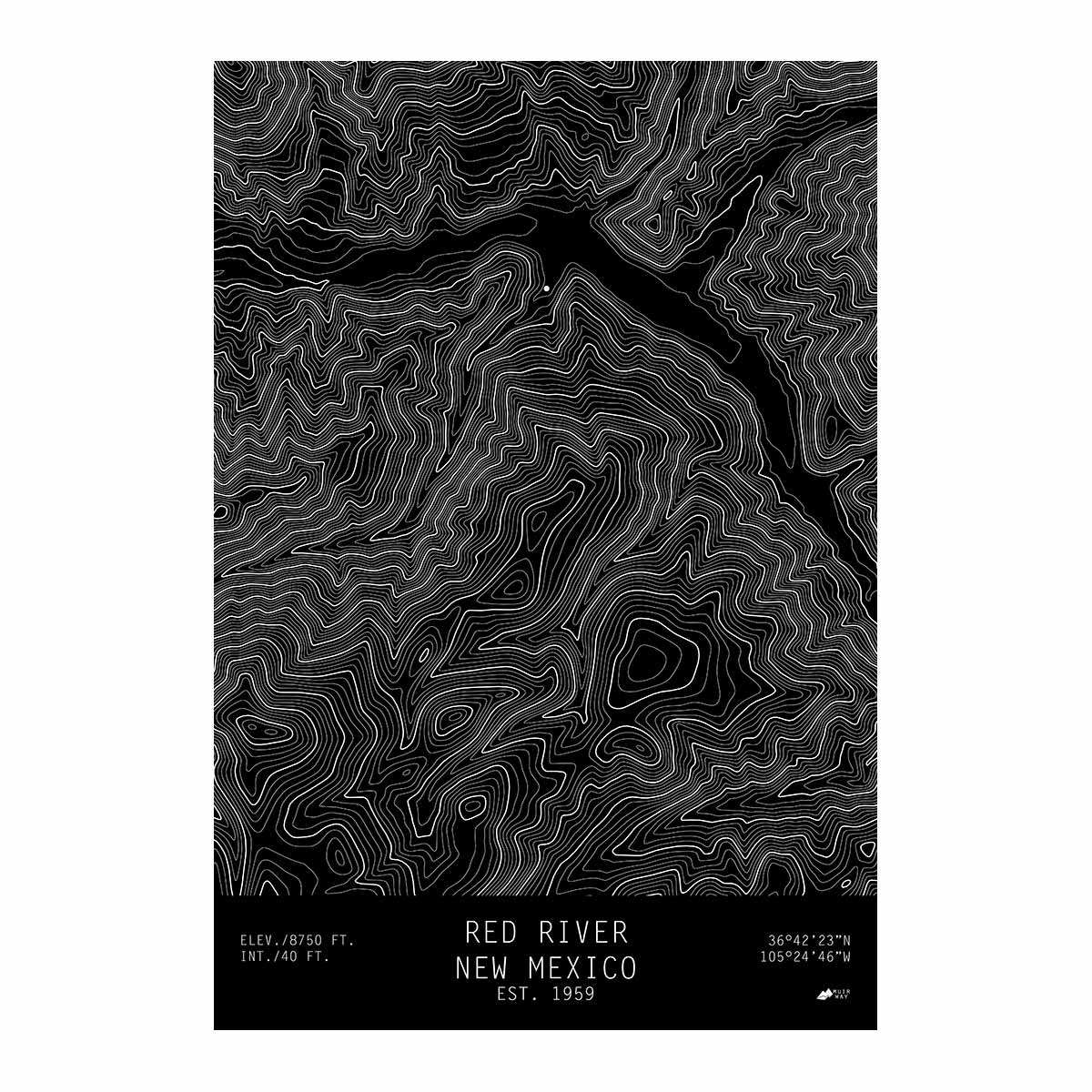 Red River, New Mexico - Muir Way - TOPO Series