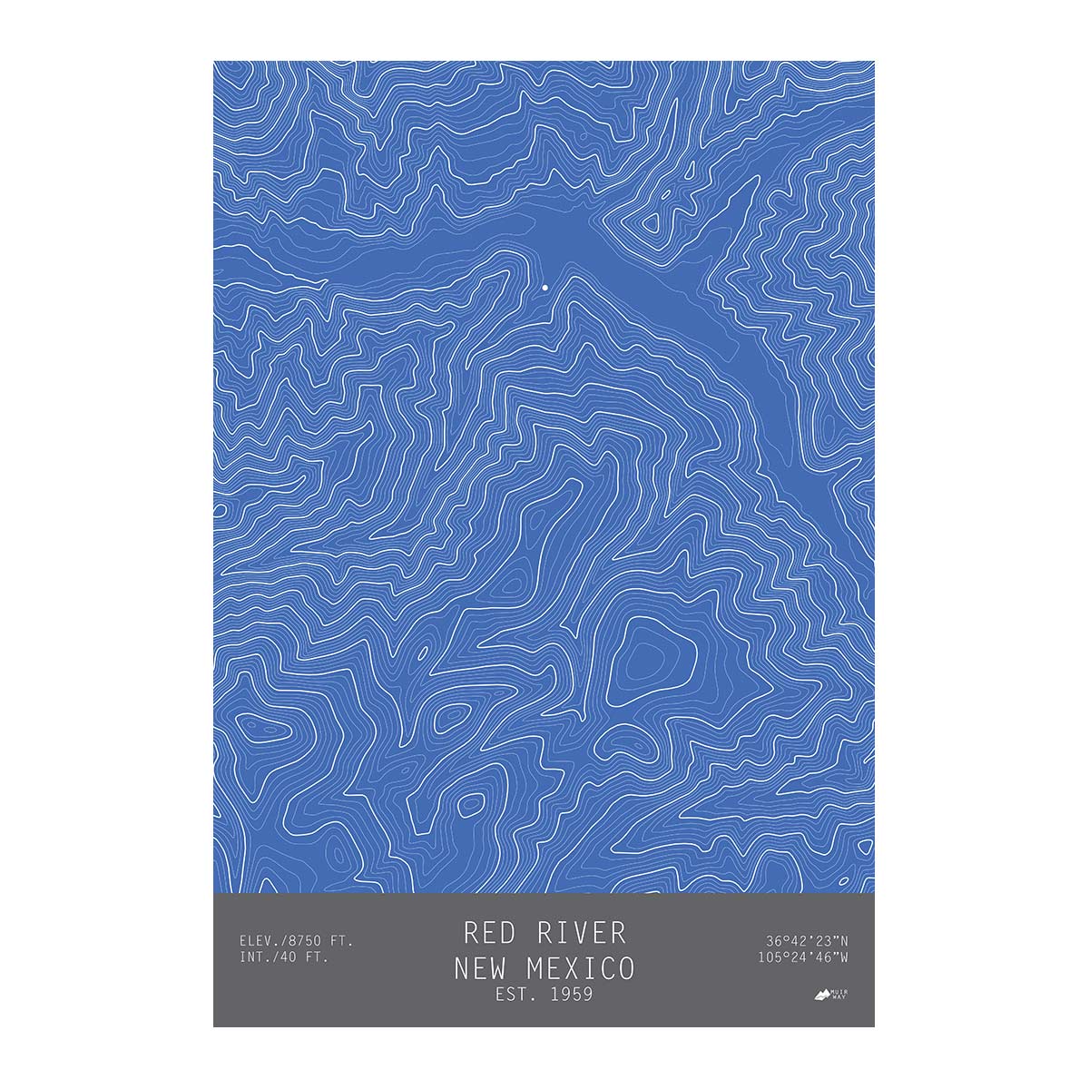 Red River, New Mexico - Muir Way - TOPO Series