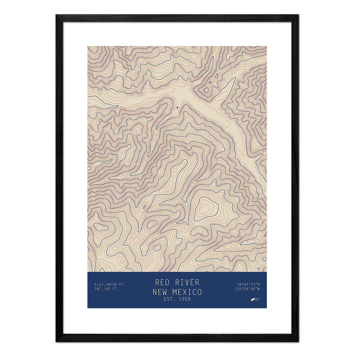 Red River, New Mexico - Muir Way - TOPO Series