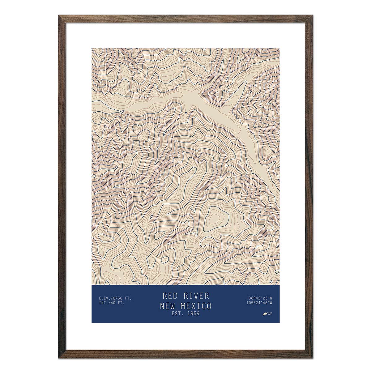 Red River, New Mexico - Muir Way - TOPO Series