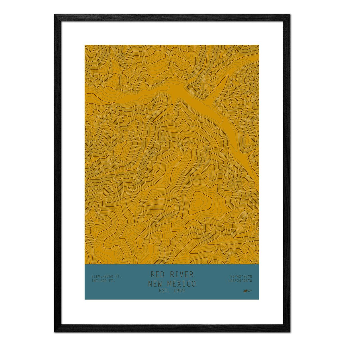 Red River, New Mexico - Muir Way - TOPO Series