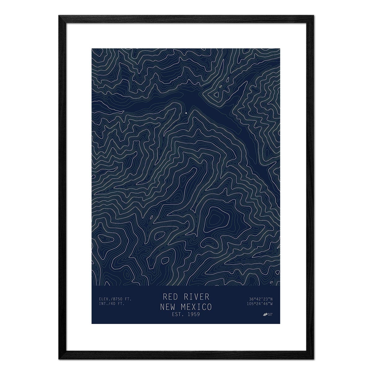 Red River, New Mexico - Muir Way - TOPO Series