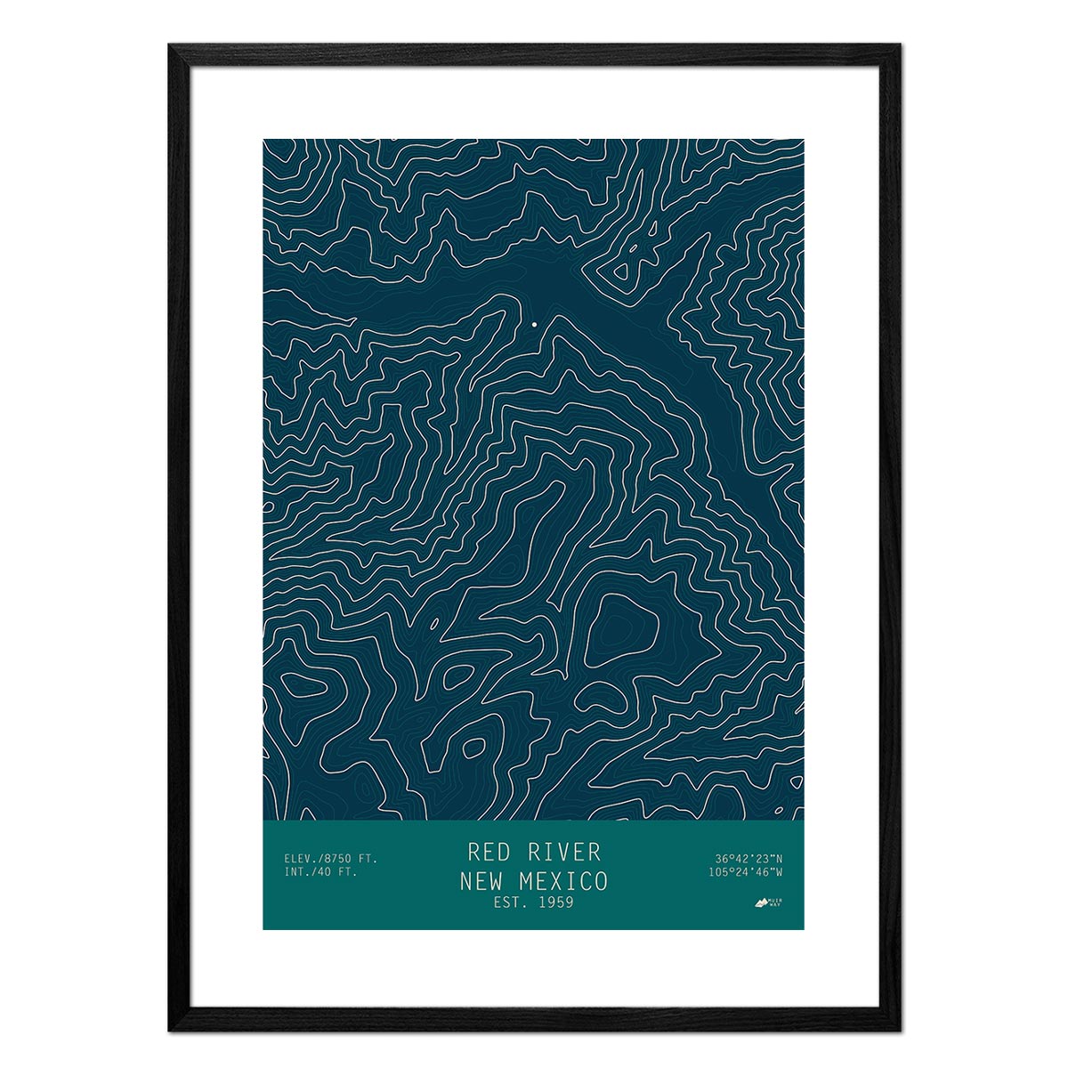 Red River, New Mexico - Muir Way - TOPO Series
