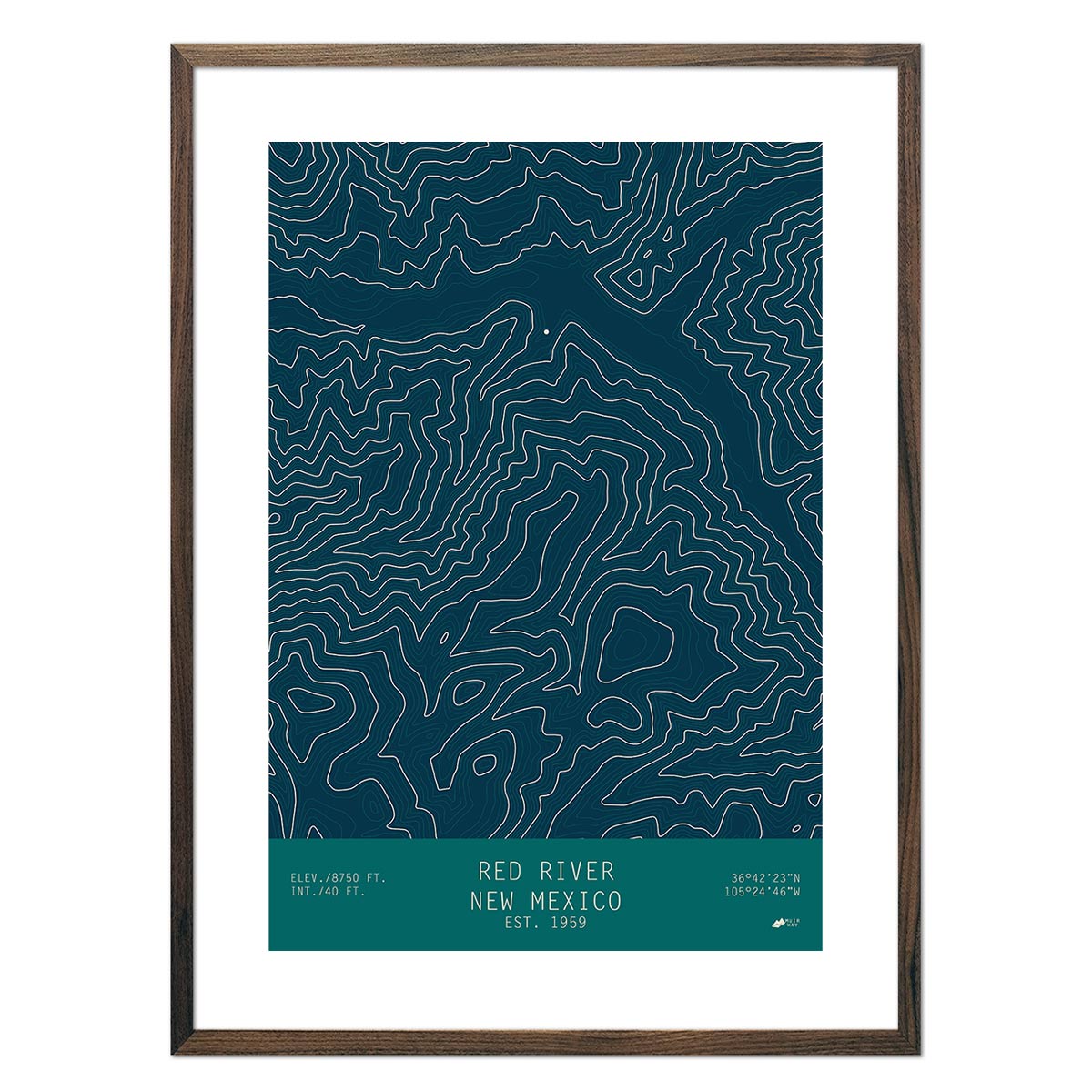 Red River, New Mexico - Muir Way - TOPO Series