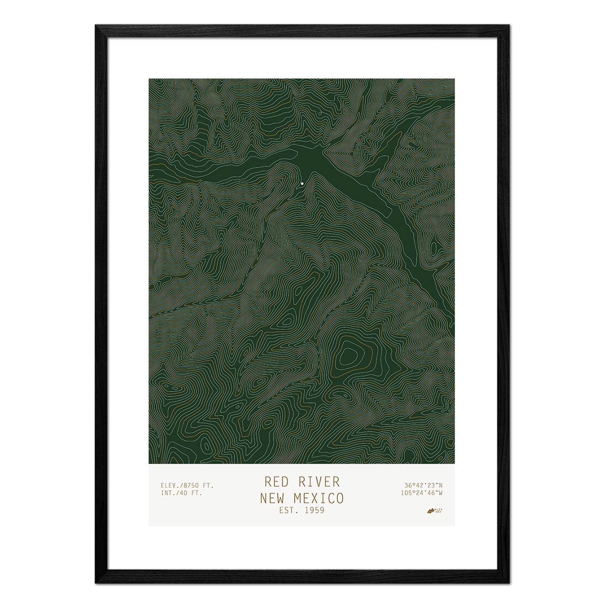 Red River, New Mexico - Muir Way - TOPO Series