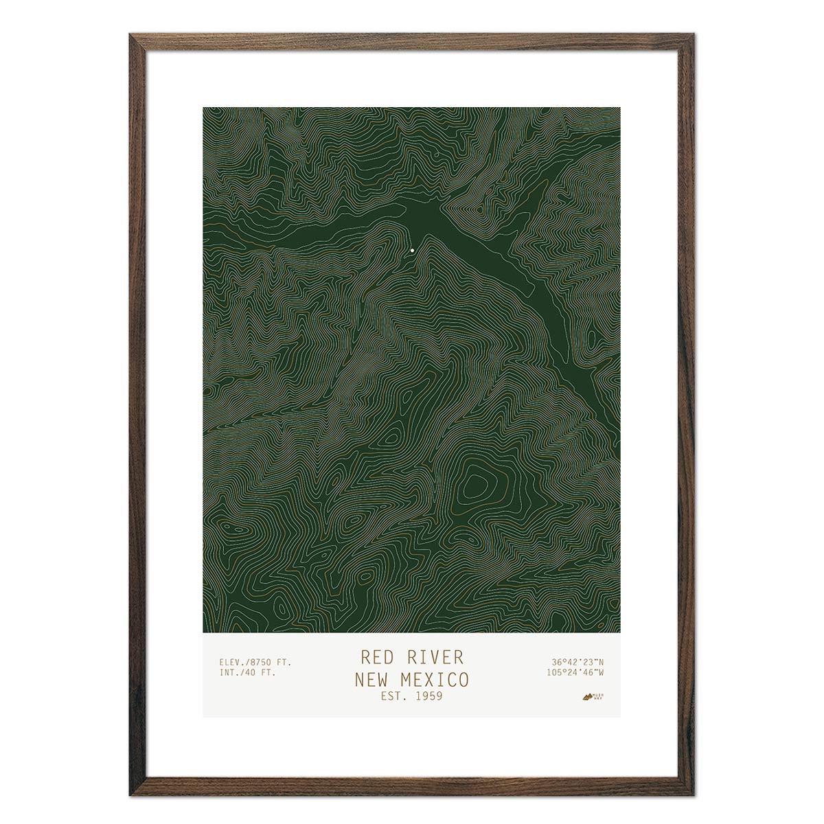 Red River, New Mexico - Muir Way - TOPO Series