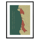 Redwood National Park Map - Muir Way - National Park